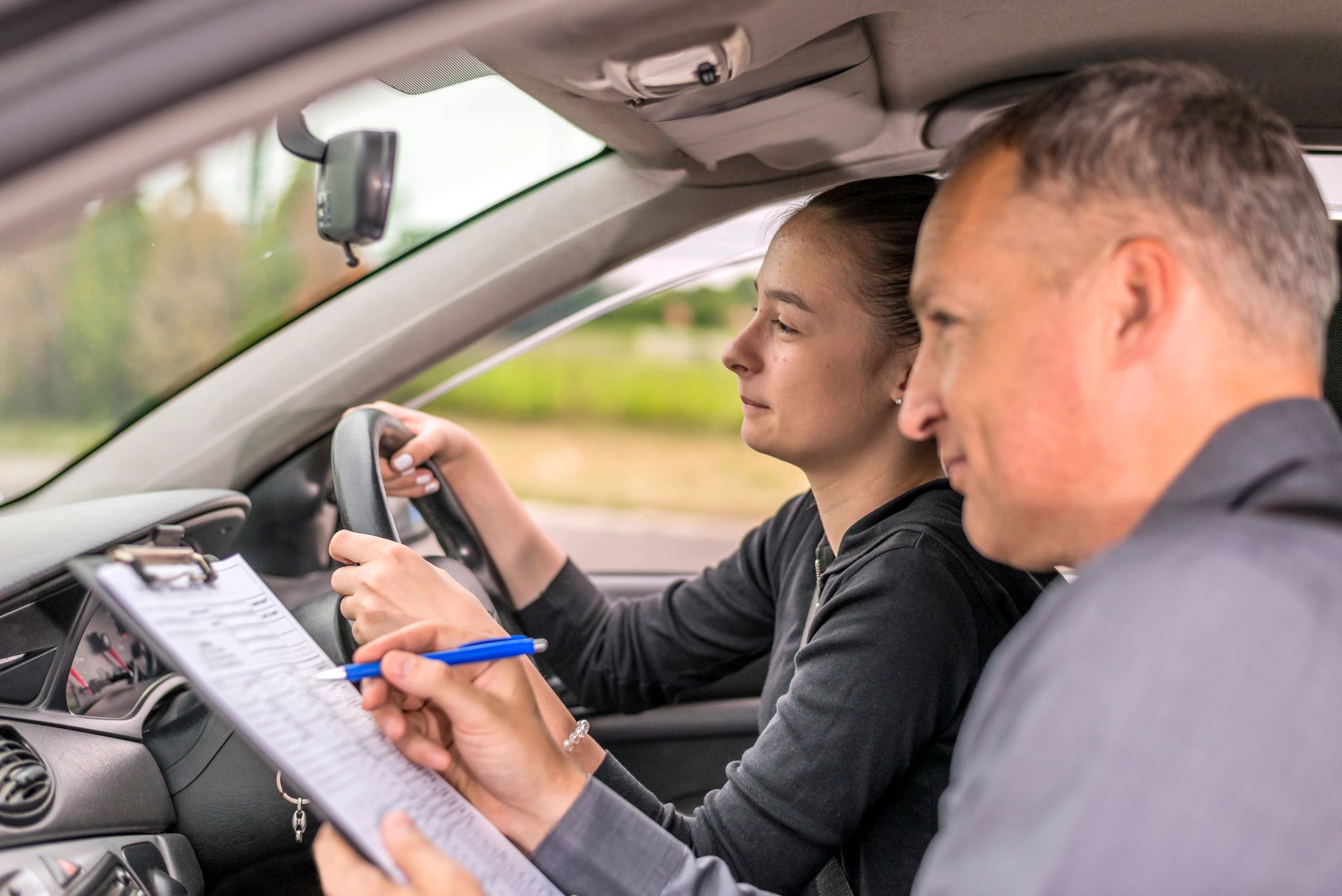 Driver consultation in a car